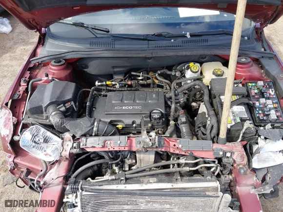 2015 Chevrolet Cruze LT with VIN 1G1PC5SB8F7254582, listed as a IAAI auction lot 41900815 with 44,247 mi miles. Bid and sale history available at carsss.com. Image 10.