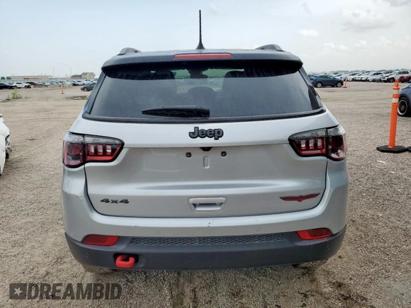 2024 Jeep Compass Trailhawk z VIN 3C4NJDDN7RT149862, wystawiony jako Copart lot #62734775 z przebiegiem 27 346 mil mil oraz Czysty tytuł • Clean title. Historia ofert i sprzedaży dostępna na DreamBid. Obrazek 6.