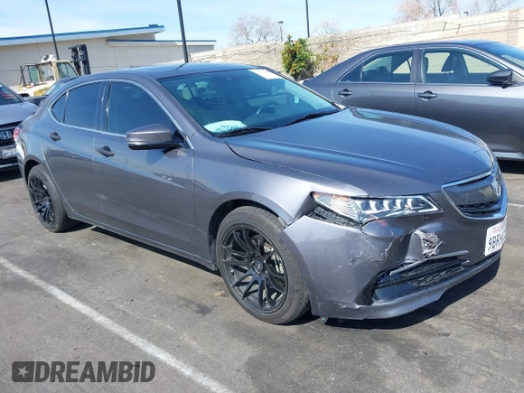 2017 Acura TLX V6 w/Technology Pkg with VIN 19UUB2F52HA004990, listed as a IAAI auction lot 41613435 with 120,186 mi miles. Bid and sale history available at carsss.com. Image 1.