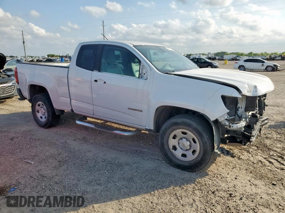 2020 Chevrolet Colorado 2WD Work Truck with VIN 1GCHSBENXL1128144, listed as a Copart auction lot 59211325 with 53,416 mi miles and Salvage title. Bid and sale history available at DreamBid. Image 4.
