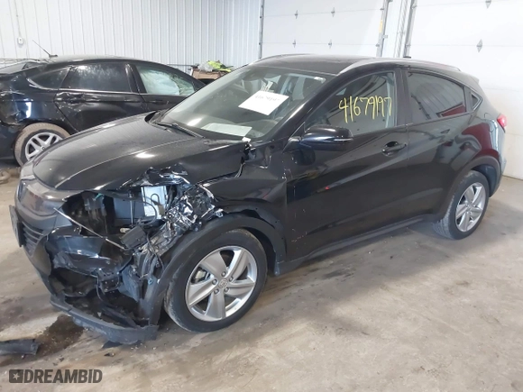 2020 Honda HR-V EX with VIN 3CZRU6H59LM737305, listed as a IAAI auction lot 41679197 with 76,670 mi miles. Bid and sale history available at carsss.com. Image 17.