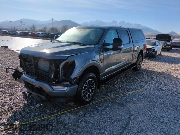 2023 Ford F-150 XL with VIN 1FTFW1E8XPFA49002, listed as a Copart auction lot 41913005 with 20,943 mi miles and Salvage Title. Bid and sale history available at carsss.com. Image 1.