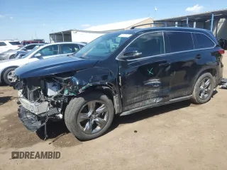 2017 Toyota Highlander Limited z VIN 5TDDZRFH1HS357320, wystawiony jako Copart lot #56100105 z przebiegiem 93 696 mil mil oraz Szkoda całkowita • Salvage title. Historia ofert i sprzedaży dostępna na DreamBid. Obrazek 1.