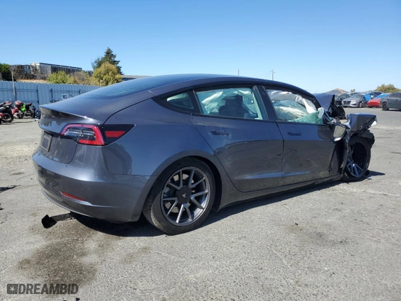 2023 Tesla Model 3 with VIN 5YJ3E1EA5PF396539, listed as a Copart auction lot 73218204 with NaN miles and Salvage Title. Bid and sale history available at carsss.com. Image 3.
