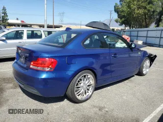 2013 BMW 1 Series 128i с VIN WBAUP9C50DVS95499, выставлен на аукционе Copart как лот 52392875 с пробегом 90 993 миль миль и Чистый • Clean title. История ставок и продаж доступна на DreamBid. Изображение 3.