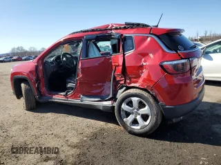 2018 Jeep Compass Latitude with VIN 3C4NJDBB3JT256453, listed as a Copart auction lot 49416085 with Not Provided miles and Salvage Title. Bid and sale history available at carsss.com. Image 2.