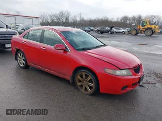 2005 Acura TSX with VIN JH4CL96895C027644, listed as a IAAI auction lot 41956239 with 242,212 mi miles. Bid and sale history available at carsss.com. Image 1.