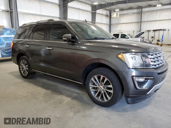 2018 Ford Expedition Limited z VIN 1FMJU2AT6JEA01084, wystawiony jako Copart lot #56317295 z przebiegiem 151 975 mil mil oraz Szkoda całkowita • Salvage title. Historia ofert i sprzedaży dostępna na DreamBid. Obrazek 4.