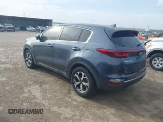 2020 Kia Sportage LX with VIN KNDPM3ACXL7718082, listed as a IAAI auction lot 41821441 with 70,491 mi miles. Bid and sale history available at carsss.com. Image 3.