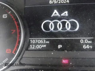 2018 Audi A4 Premium with VIN WAUKMAF42JA146373, listed as a IAAI auction lot 41276588 with 107,063 mi miles. Bid and sale history available at carsss.com. Image 14.