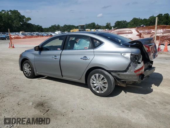 2014 Nissan Sentra SV with VIN 3N1AB7AP9EY249402, listed as a Copart auction lot 53676285 with 165,755 mi miles and Salvage Title. Bid and sale history available at DreamBid. Image 2.
