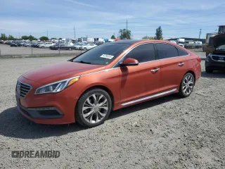 2015 Hyundai Sonata Limited z VIN 5NPE34AB8FH257388, wystawiony jako Copart lot #54794915 z przebiegiem 105 944 mil mil oraz Szkoda całkowita • Salvage title. Historia ofert i sprzedaży dostępna na DreamBid. Obrazek 1.