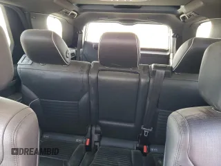 2017 Land Rover Discovery HSE Luxury with VIN SALRHBBV4HA039497, listed as a Copart auction lot 76072954 with Not Provided miles and Salvage Title. Bid and sale history available at carsss.com. Image 10.