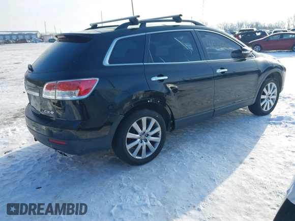 2008 Mazda CX-9 Grand Touring with VIN JM3TB38A180131611, listed as a IAAI auction lot 41361304 with 259,016 mi miles. Bid and sale history available at carsss.com. Image 4.