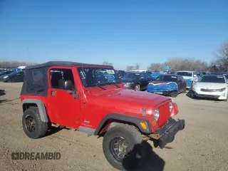 2006 Jeep Wrangler SE with VIN 1J4FA29156P757467, listed as a Copart auction lot 50610065 with 134,848 mi miles and Salvage Title. Bid and sale history available at carsss.com. Image 4.