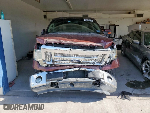 2010 Ford F-150 XL with VIN 1FTFW1EV2AFD29946, listed as a Copart auction lot 62202915 with 207,380 mi miles and Salvage title. Bid and sale history available at DreamBid. Image 5.