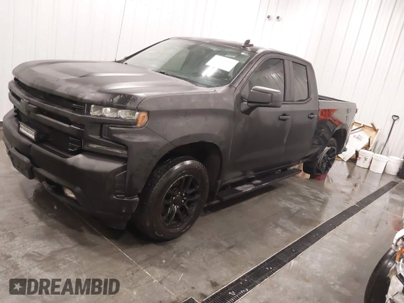 2021 Chevrolet Silverado 1500 RST with VIN 1GCRYEEDXMZ135111, listed as a IAAI auction lot 41398152 with 54,051 mi miles and . Bid and sale history available at DreamBid. Image 19.