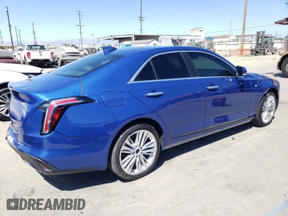 2024 Cadillac CT4 Premium Luxury z VIN 1G6DB5RK4R0102320, wystawiony jako Copart lot #68336344 z przebiegiem 8 558 mil mil oraz Szkoda całkowita • Salvage title. Historia ofert i sprzedaży dostępna na DreamBid. Obrazek 3.