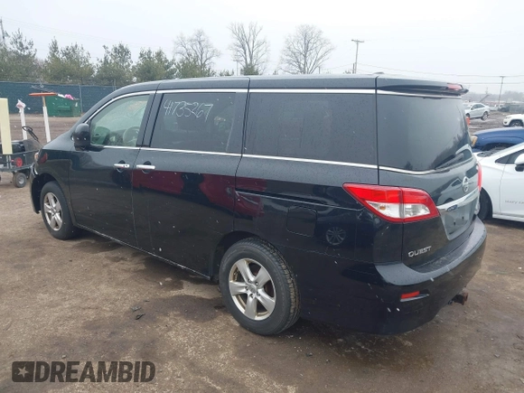 2015 Nissan Quest SV z VIN JN8AE2KP8F9133870, wystawiony jako IAAI lot #41735267 z przebiegiem 213 626 mil mil oraz . Historia ofert i sprzedaży dostępna na DreamBid. Obrazek 3.