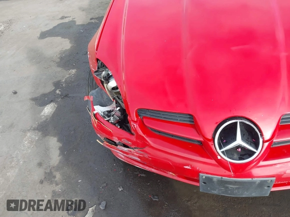 2008 Mercedes-Benz SLK-Class 3.0L with VIN WDBWK54F58F177151, listed as a IAAI auction lot 41516954 with 201,431 mi miles. Bid and sale history available at carsss.com. Image 6.