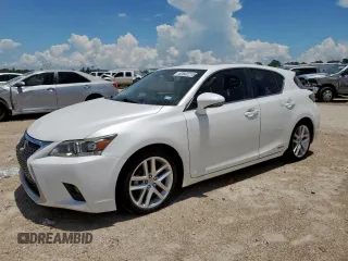 2014 Lexus CT 200h with VIN JTHKD5BH3E2189525, listed as a Copart auction lot 62602215 with 190,087 mi miles and Salvage title. Bid and sale history available at DreamBid. Image 1.