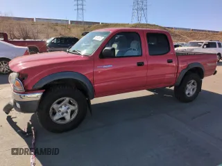 2001 Toyota Tacoma with VIN 5TEHN72NX1Z741635, listed as a Copart auction lot 52963625 with 238,625 mi miles and Salvage Title. Bid and sale history available at carsss.com. Image 1.