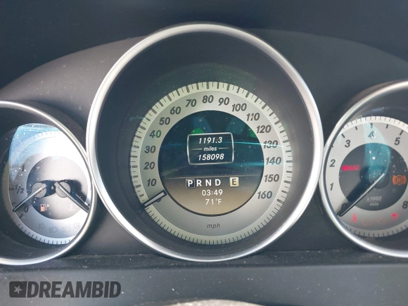 2012 Mercedes-Benz C-Class C 250 Sport with VIN WDDGF4HB5CR223120, listed as a IAAI auction lot 42119994 with 158,098 mi miles. Bid and sale history available at carsss.com. Image 7.