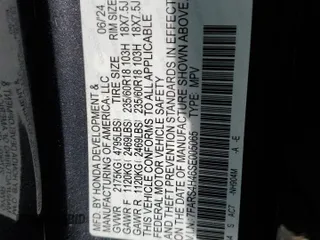 2025 Honda CR-V EX with VIN 7FARS4H46SE005065, listed as a Copart auction lot 54276355 with 5,687 mi miles and Salvage Title. Bid and sale history available at DreamBid. Image 13.