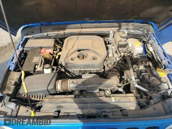 2023 Jeep Wrangler Sport S with VIN 1C4HJXDN3PW503284, listed as a Copart auction lot 51539255 with 31,856 mi miles and Salvage title. Bid and sale history available at DreamBid. Image 12.