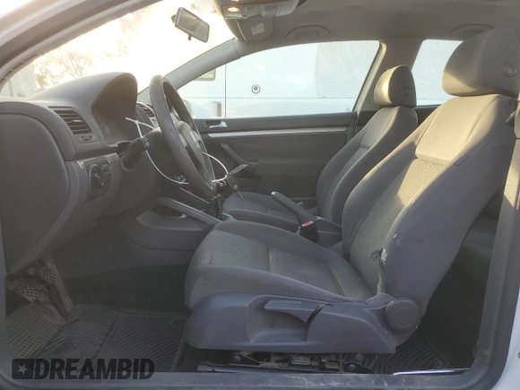 2009 Volkswagen Rabbit S with VIN WVWAA71K69W130708, listed as a Copart auction lot 81105854 with 195,390 mi miles and Salvage title. Bid and sale history available at DreamBid. Image 7.