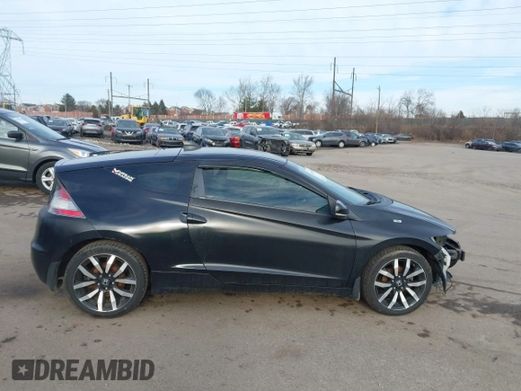 2011 Honda CR-Z EX with VIN JHMZF1D62BS000890, listed as a IAAI auction lot 41651835 with 182,348 mi miles. Bid and sale history available at carsss.com. Image 13.