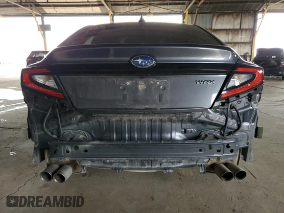 2023 Subaru WRX with VIN JF1VBAA65P9810907, listed as a Copart auction lot 50618875 with 20,019 mi miles and Clean title. Bid and sale history available at DreamBid. Image 6.