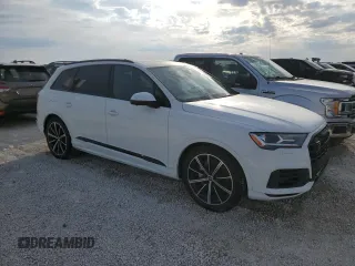 2023 Audi Q7 Prestige with VIN WA1VXBF70PD002040, listed as a Copart auction lot 75412834 with 3,809 mi miles and Non repairable. Bid and sale history available at DreamBid. Image 4.