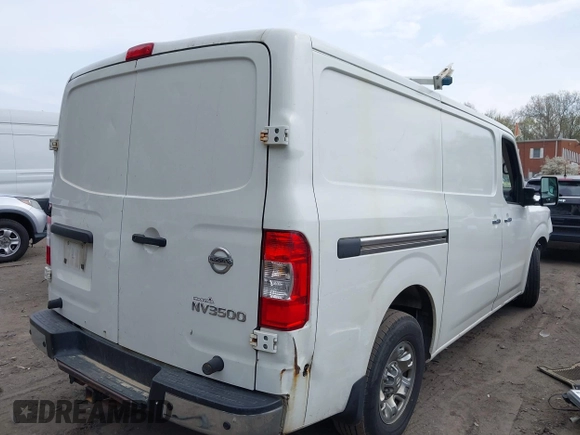 2017 Nissan NV SV with VIN 1N6AF0KY4HN812208, listed as a IAAI auction lot 42114308 with 110,035 mi miles and . Bid and sale history available at DreamBid. Image 4.