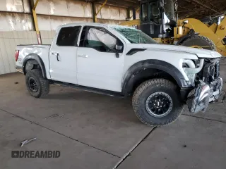 2021 Ford F-150 Raptor with VIN 1FTFW1RG9MFC63847, listed as a Copart auction lot 46291325 with 53,064 mi miles and Salvage Title. Bid and sale history available at carsss.com. Image 4.