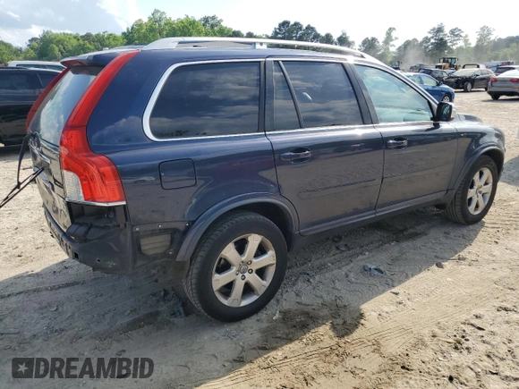 2013 Volvo XC90 Premier Plus with VIN YV4952CZ8D1631719, listed as a Copart auction lot 55133285 with Not Provided miles and Salvage Title. Bid and sale history available at DreamBid. Image 3.