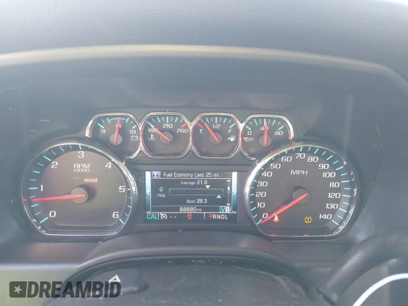 2017 Chevrolet Silverado 1500 LT with VIN 1GCRCREC5HZ210168, listed as a IAAI auction lot 41838729 with 88,880 mi miles and . Bid and sale history available at DreamBid. Image 7.