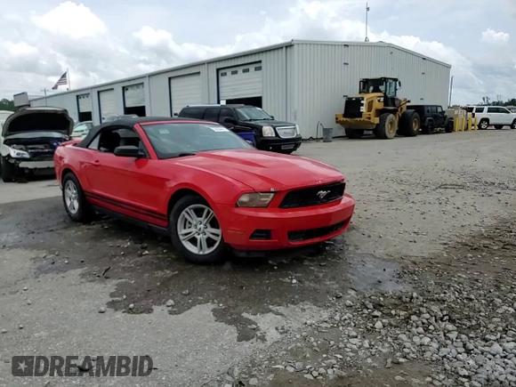 2012 Ford Mustang V6 with VIN 1ZVBP8EMXC5257153, listed as a Copart auction lot 58206405 with 188,460 mi miles and Salvage title. Bid and sale history available at DreamBid. Image 13.