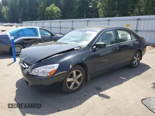 2005 Honda Accord EX-L z VIN 1HGCM56865A109156, wystawiony jako Copart lot #59904435 z przebiegiem 142 795 mil mil oraz Szkoda całkowita • Salvage title. Historia ofert i sprzedaży dostępna na DreamBid. Obrazek 1.