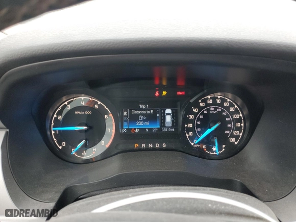 2019 Ford Ranger XL with VIN 1FTER4FH8KLA79340, listed as a Copart auction lot 44742265 with 33,519 mi miles and Salvage Title. Bid and sale history available at carsss.com. Image 9.