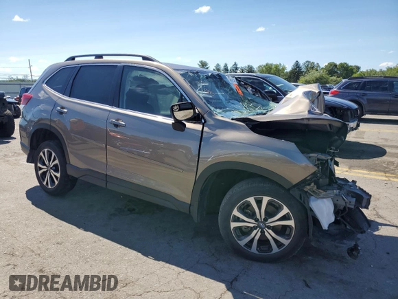 2020 Subaru Forester Limited with VIN JF2SKAUC1LH436425, listed as a Copart auction lot 60645534 with Not provided miles and Salvage title. Bid and sale history available at DreamBid. Image 4.
