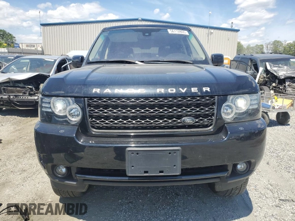 2012 Land Rover Range Rover HSE Lux with VIN SALMF1D43CA364505, listed as a Copart auction lot 56112805 with 118,119 mi miles and Clean Title. Bid and sale history available at DreamBid. Image 5.