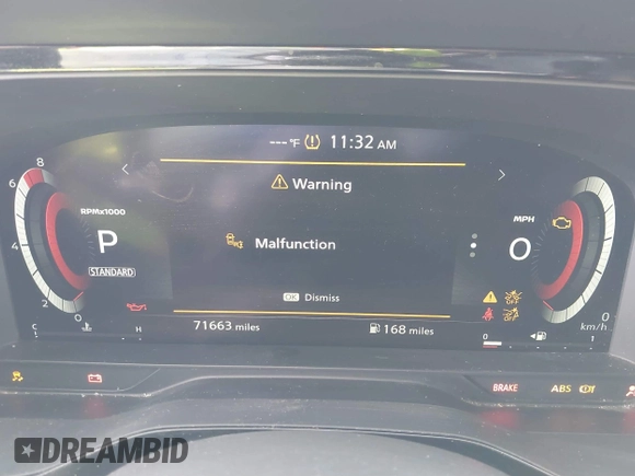 2022 Nissan Pathfinder Platinum with VIN 5N1DR3DH7NC216826, listed as a IAAI auction lot 41888575 with 71,663 mi miles and . Bid and sale history available at DreamBid. Image 7.