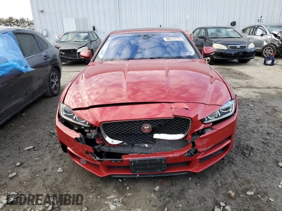 2017 Jaguar XE 35t Premium with VIN SAJAJ4BV1HA958380, listed as a Copart auction lot 88313175 with 72,024 mi miles and Salvage Title. Bid and sale history available at carsss.com. Image 5.