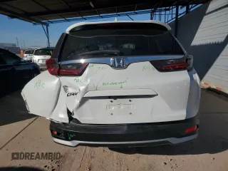 2021 Honda CR-V EX-L with VIN 2HKRW1H8XMH410531, listed as a Copart auction lot 45770965 with 46,471 mi miles and Salvage Title. Bid and sale history available at carsss.com. Image 6.