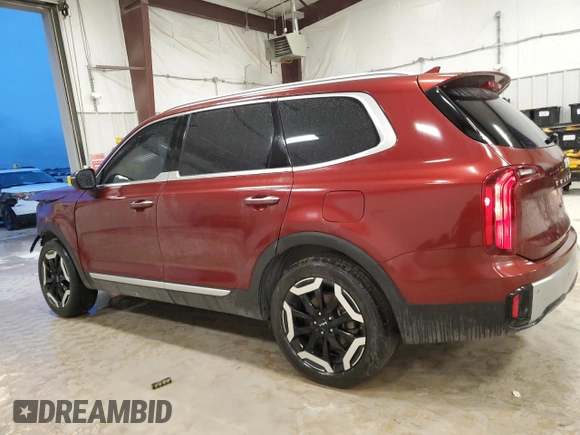 2023 Kia Telluride S with VIN 5XYP64GC5PG345386, listed as a Copart auction lot 49250505 with 65,100 mi miles and Salvage Title. Bid and sale history available at DreamBid. Image 2.