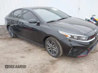 2023 Kia Forte GT-Line with VIN 3KPF54AD1PE648145, listed as a IAAI auction lot 41489736 with 16,062 mi miles. Bid and sale history available at carsss.com. Image 1.