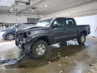 2016 Toyota Tacoma SR5 with VIN 5TFAX5GN1GX070235, listed as a Copart auction lot 43596025 with 109,208 mi miles and Salvage Title. Bid and sale history available at carsss.com. Image 1.