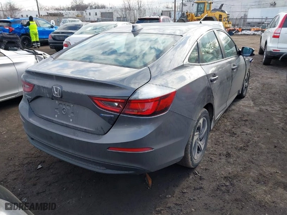 2019 Honda Insight EX with VIN 19XZE4F54KE023052, listed as a IAAI auction lot 41441617 with 124,850 mi miles. Bid and sale history available at carsss.com. Image 4.