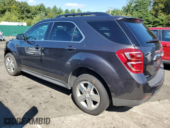 2016 Chevrolet Equinox LT z VIN 2GNFLFEK6G6342186, wystawiony jako Copart lot #69236184 z przebiegiem 57 488 mil mil oraz Szkoda całkowita • Salvage title. Historia ofert i sprzedaży dostępna na DreamBid. Obrazek 2.